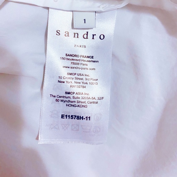 Sandro lace top - Picture 3 of 6